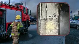 Pożar bloku w Toruniu. Ewakuację utrudniał gęsty dym. "Część osób zastanawiała się, czy nie skakać"