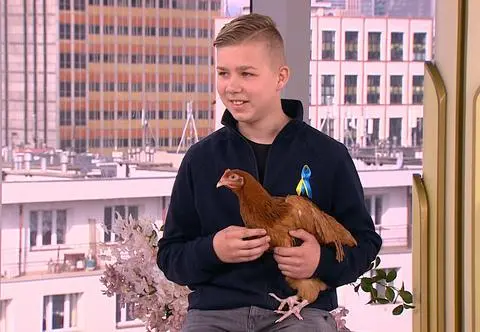 12-latek kocha kury. "Nie miałem warunków na hodowlę dużych zwierząt jak świnie czy krowy"