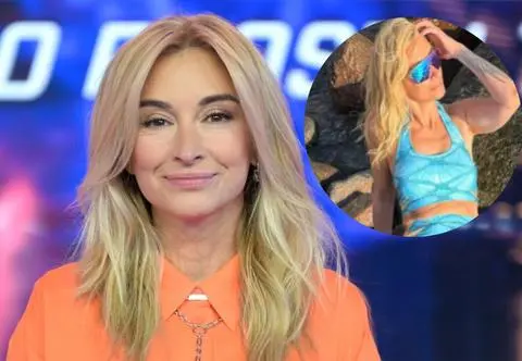 Martyna Wojciechowska w stroju syreny. "Pięknie ci pasuje ten ogon"