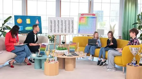 Prowadzący DDTVN zmierzyli się z matematycznymi geniuszami z podstawówki. Kto szybciej liczy?