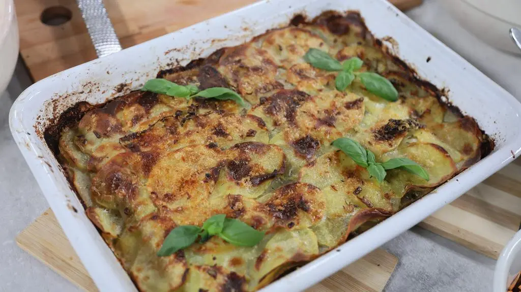 Gratina ze szparagami