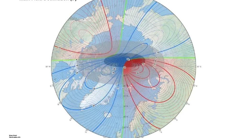 Światowy model magnetyczny na 2025 rok