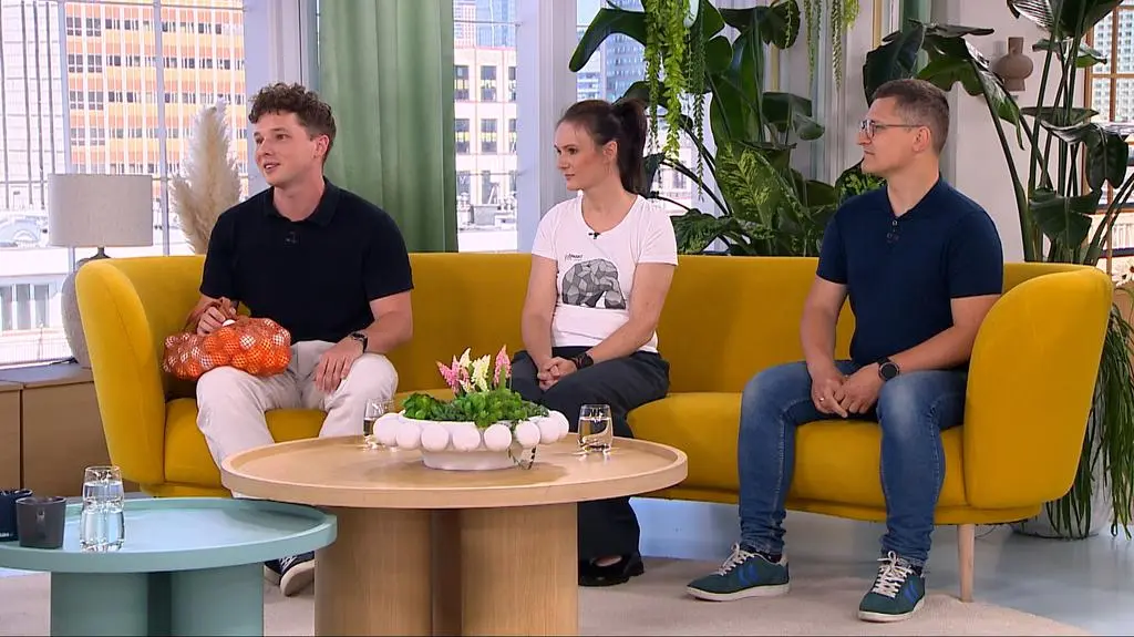 Agnieszka Głowacka, Nataniel Brożonowicz, Paweł Cegiełko.