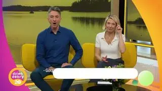 Fińska telewizja śniadaniowa  z życzeniami dla DDTVN