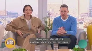 Zima zaskoczyła obcokrajowców - napisy