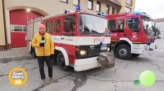 Strażacy ratowali innych, teraz sami dostali pomoc