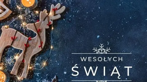 Pobierz kartkę świąteczną - jelonek