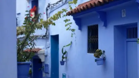 Niebieskie miasto Maroka