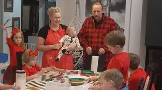 Pierwsze od kilku lat wspólne święta w rodzinie Clarke. "Byłam zazwyczaj w szpitalu, w ciążach lub przez choroby"