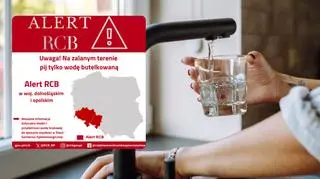 Gdzie nie można pić wody z kranu? Alert RCB