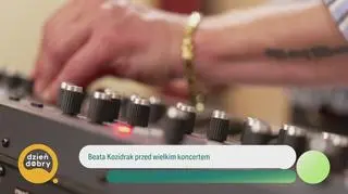 Beata Kozidrak i Kamp! - próba przed wielkim koncertem