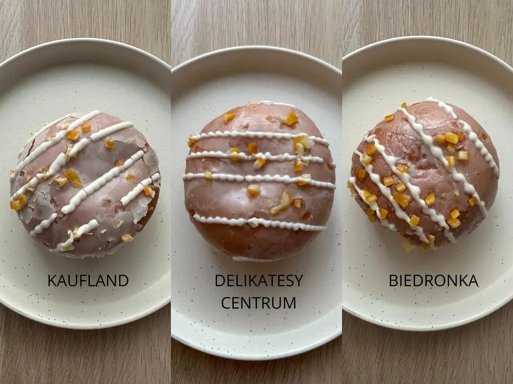 Test pączków: Kaufland, Delikatesy Centrum, Biedronka