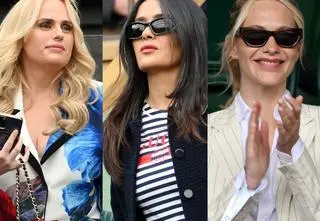 Gwiazdy kibicują na Wimbledonie. Co było najmodniejsze na trybunach?
