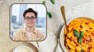 Szybki makaron z karmelizowaną cebulą według "Rozkosznego". "O tej porze roku smakuje obłędnie"