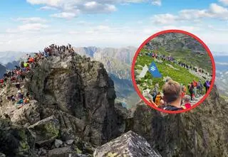 Turyści oblegają Tatry. Tłumy, kolejki i remonty na szlakach