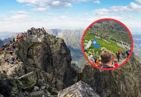 Turyści oblegają Tatry. Tłumy, kolejki i remonty na szlakach
