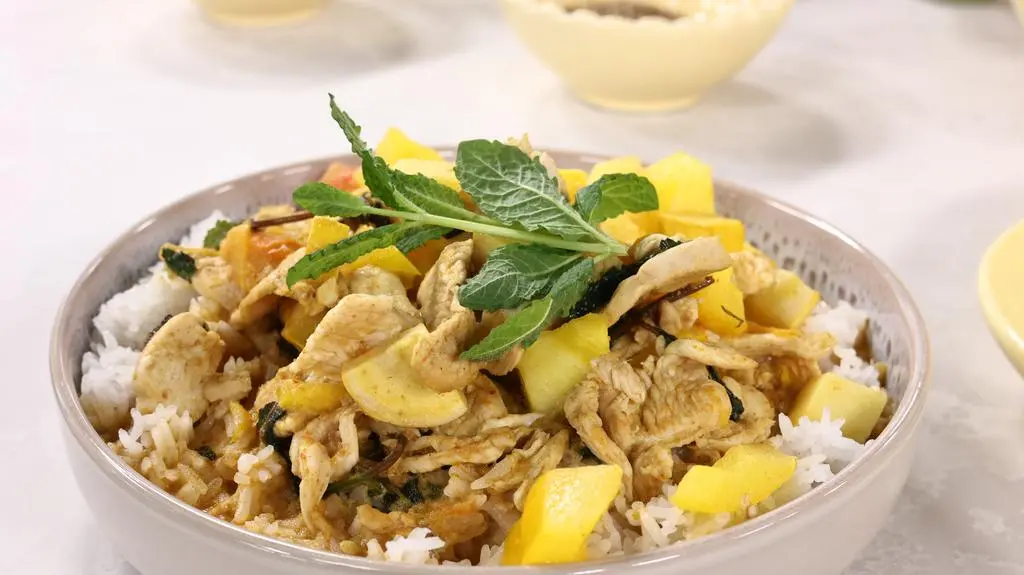 Żółte curry. 