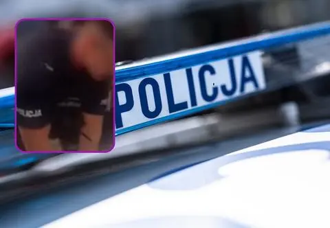 Akcja ratunkowa w centrum miasta. Wszystko zarejestrowały kamery policyjne 
