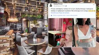 Kierowniczka nie chciała wpuścić do restauracji matki z głodną 2-latką