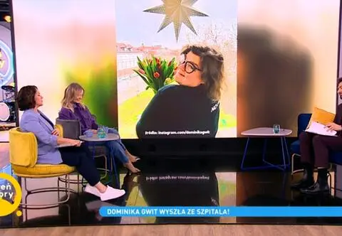 Dominika Gwit wyszła ze szpitala