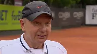 Zenon Laskowik uwielbia grać w tenisa. "Nieważne, czy człowiek sapie, ważne, że człapie" 