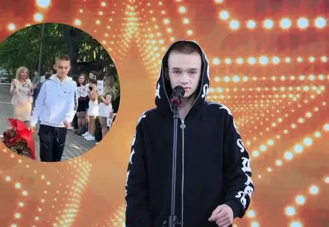 Zwycięzca "Mam talent!" wyjątkowo przywitany w szkole. "Widać, że skrępowany" 