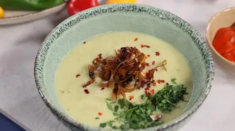 Krem porowo-ziemniaczany parmentier