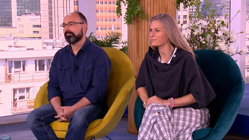 Dziennikarka Lidia Piechota oraz psycholog śledczy Adam Straszewicz