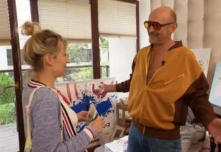 Janusz Chabior został malarzem. "Obrazy były gdzieś w szafie i dopiero moja żona je odkryła"