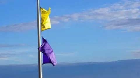 Kolory flag nad morzem - co oznaczają? 