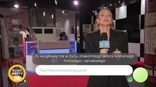 Paweł Wawrzecki 50 lat na scenie - napisy