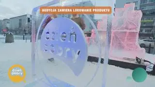 Mistrzowie rzeźbią w lodzie