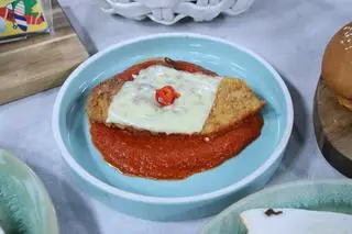 "Chicken parm" w sosie pomidorowym ala vodka 