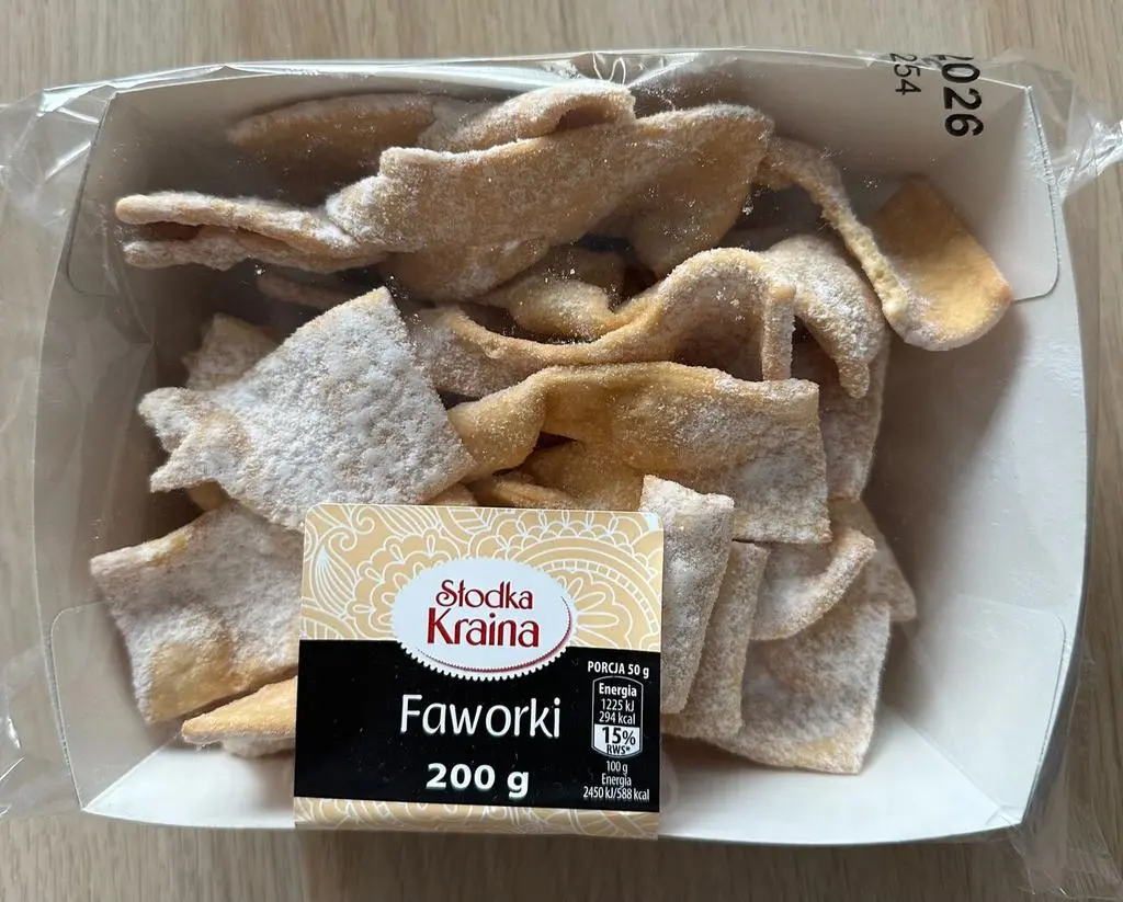 Faworki z Biedronki