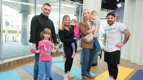 Qczaj prezentuje ćwiczenia dla najmłodszych