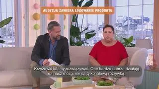 Jestem twarzą krzyżówek - napisy
