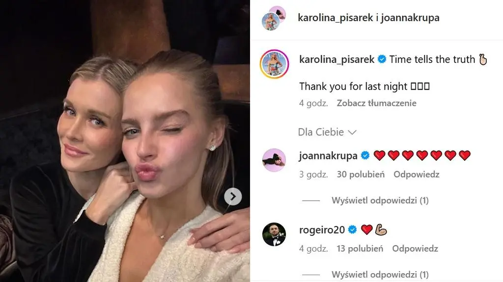 Joanna Krupa i Karolina Pisarek pogodziły się