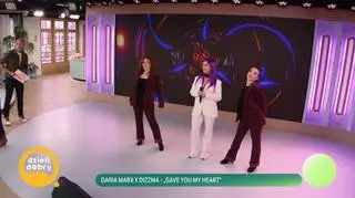 Daria Marx x Dizzma w piosence “Gave you my heart”