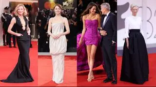 Cate Blanchett, Emma Stone, Amal i George Clooney, Tilda Swinton