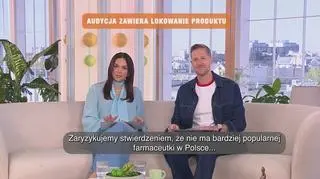 Barbara Bursztynowicz – ambasadorka farmeceutów  - napisy