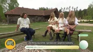 Rodzinne grillowanie na wiosnę (napisy)