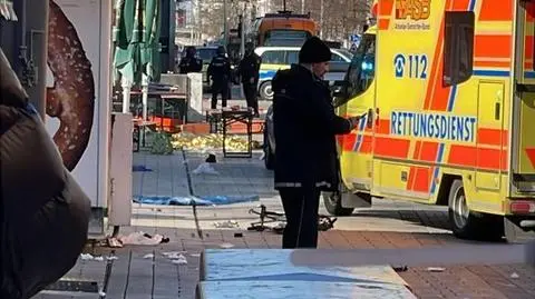 Mannheim. Samochód wjechał w tłum ludzi. Są ofiary