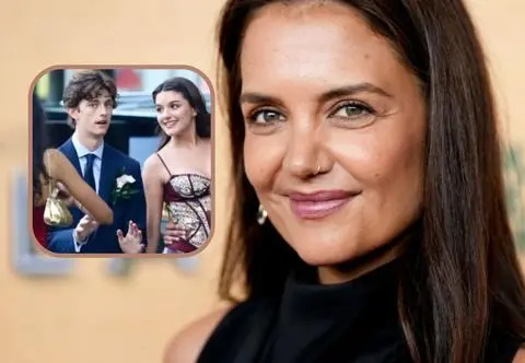 Córka Katie Holmes i Toma Cruise'a zachwyca na studniówce. Fani: "Uśmiecha się jak mama"