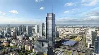 Varso Tower ukończony. To najwyższy budynek Unii Europejskiej 