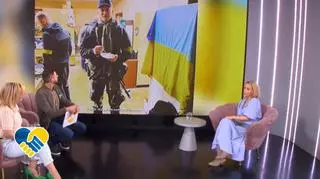 Znany ukraiński muzyk walczy w obronie Kijowa. Zaśpiewał na ulicy patriotyczną pieśń 