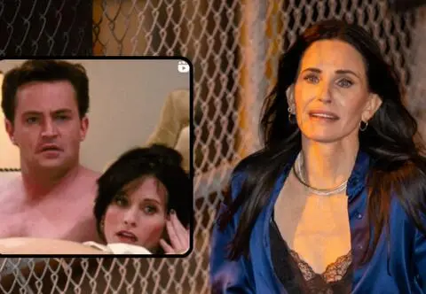 Courteney Cox pokazała ulubioną scenę z Matthew Perrym