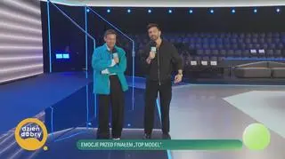 Emocje przed finałem "Top Model"