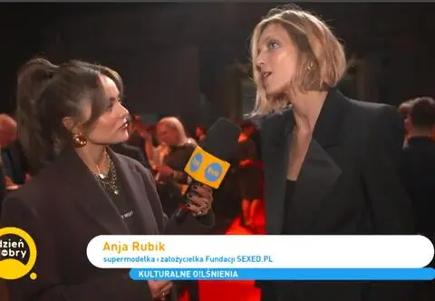 Kulturalne O!Lśnienia. Anja Rubik odebrała nagrodę specjalną. "To jest wspaniałe uczucie" 