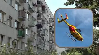 Sześciolatek wypadł z okna. W jakim stanie jest chłopiec?