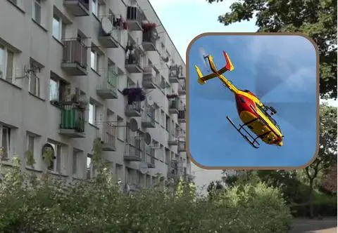 Sześciolatek wypadł z okna. W jakim stanie jest chłopiec?